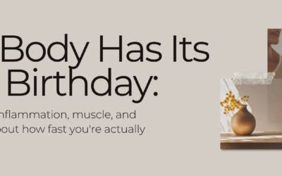 Your Body Has Its Own Birthday: What glucose, inflammation, muscle, and fitness reveal about how fast you’re actually aging